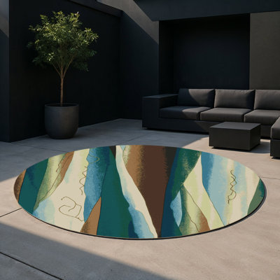 Tapis intérieur et extérieur Radiant Peaks
