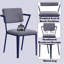 Chaise de bureau en tissu Cargo