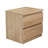 19.7-Inch Nightstand with 2 Drawers-1892422025