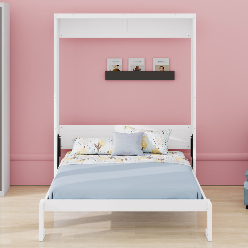 Ensemble mural escamotable avec lit escamotable, Lit double