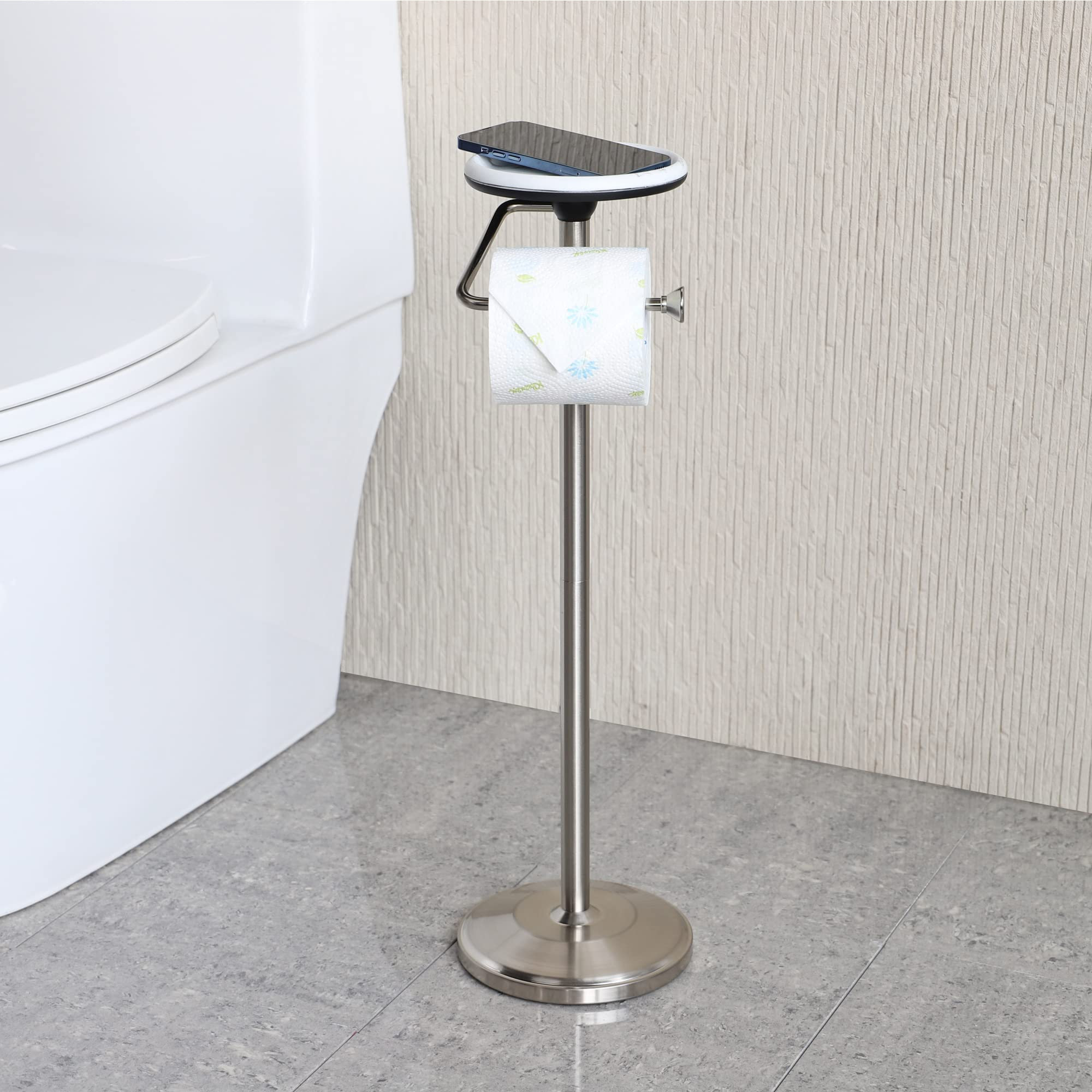 Gardenix Decor B09V28FR83 Freestanding Toilet Paper Holder