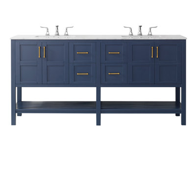 Ensemble de meuble-lavabo double 72 po Eita