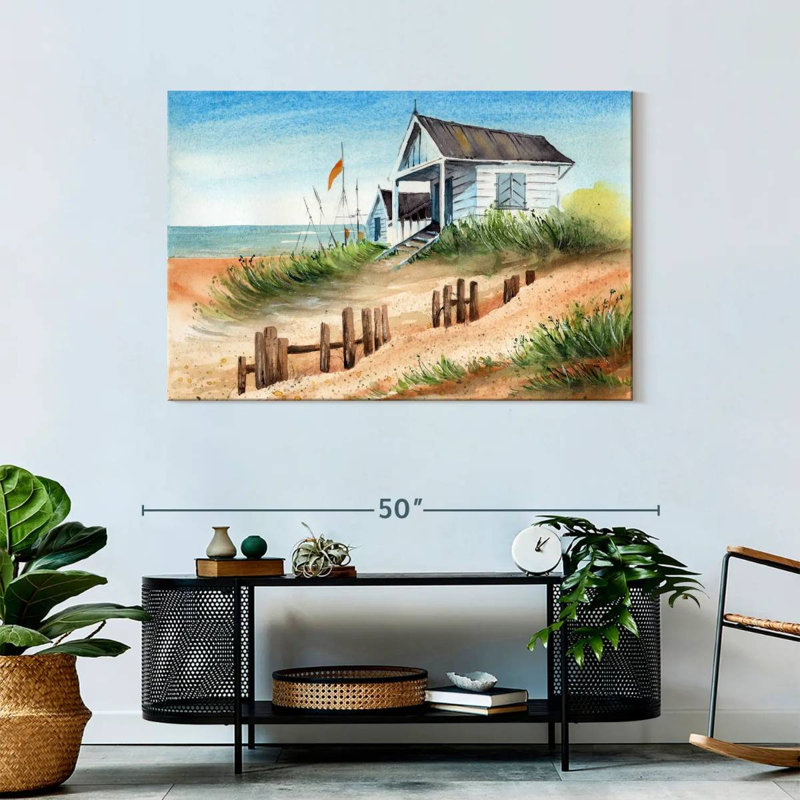 Lilie Beach House, H 30 po x l 45 po