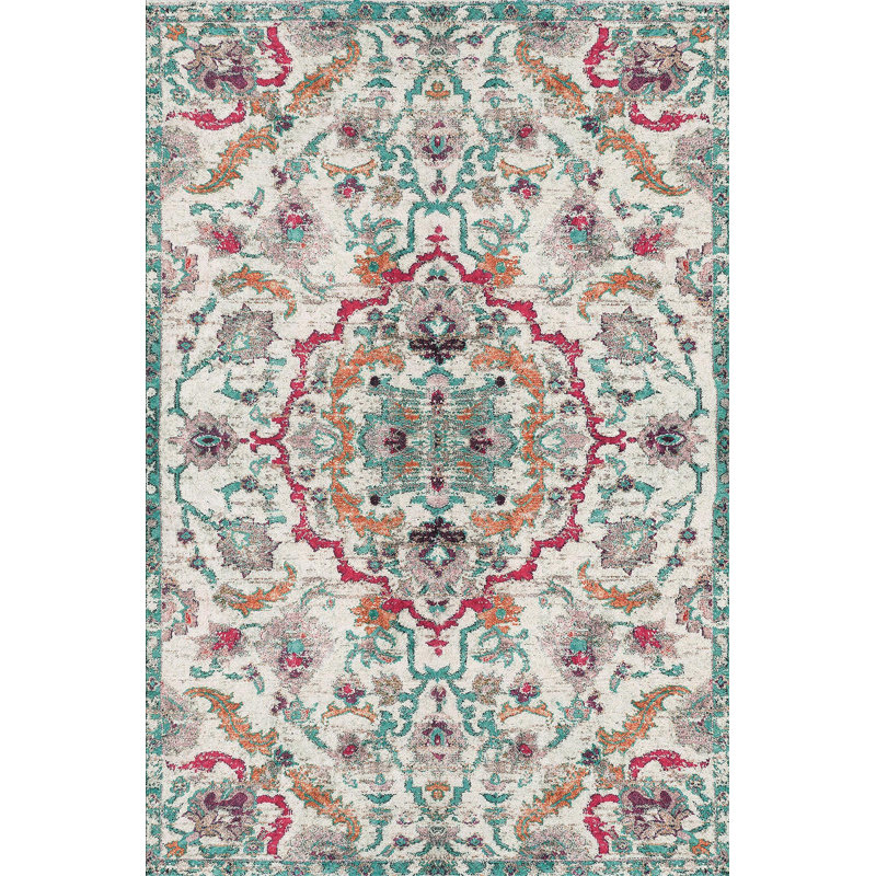 Premium 3D Printed Area Rug, 5.2 x 7.5 Feet, 100% Polyester, 650 g/m² | Antibacterial, Non-Slip PVC Dot Underside, Machine Washable | Ideal for Living Room, Bedroom & Home Decor, Soft Pile Height: 0.3 Inches