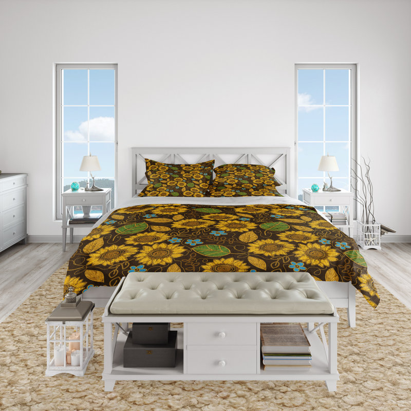 Abstract Duvet Cover, King Duvet Cover + 2 King Shams