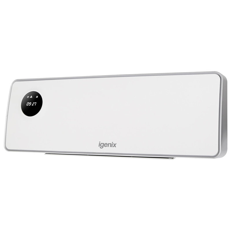Igenix 2Kw Wall Ptc Fan Heater White