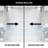 Arden 34" W x 78" H Frameless Fixed Shower Screen with 3/8" Glass-103250984