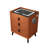 Aeddon Solid Wood Smart Nightstand with Wireless Charging, USB Ports, and Bluetooth Speaker-1314568862
