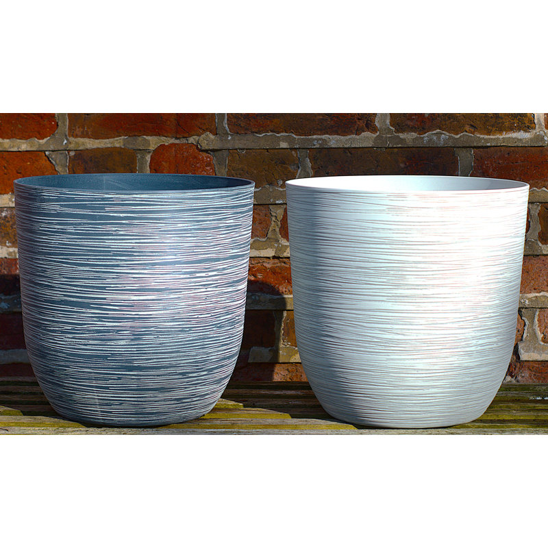 Daja Handmade Pot Planter, Grey
