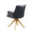 Genuine Leather Swivel Home Office Desk Chair-994564466