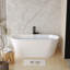 Baignoire autoportante en acrylique 55 po
