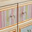 Gold Manufactured Wood Display Cases