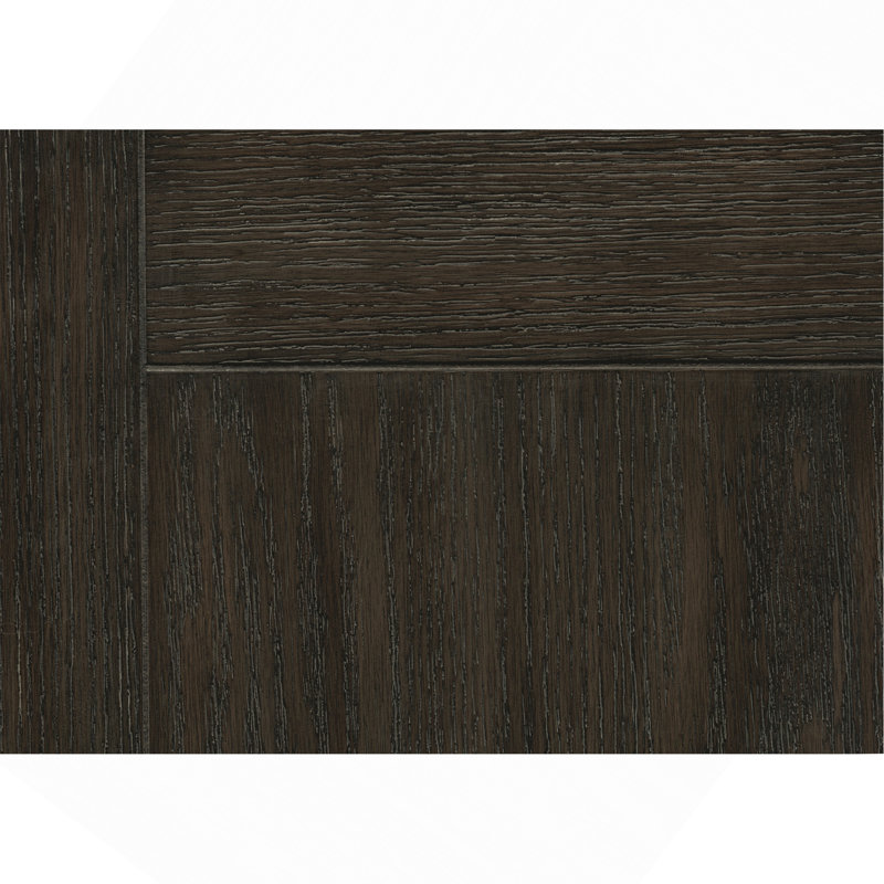 Mobilier de chambre classique style transitionnel rustique et café à 2 tiroirs gris à 2 tiroirs avec boutons plats, Café