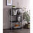 Black & Chrome Finish Bookshelf-359454107
