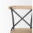 Tacony Solid Wood Cross back Side chair-93236320