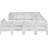 Koeppelle 120'' Wide Aluminum Patio Sectional with Cushions-61209675-61189473