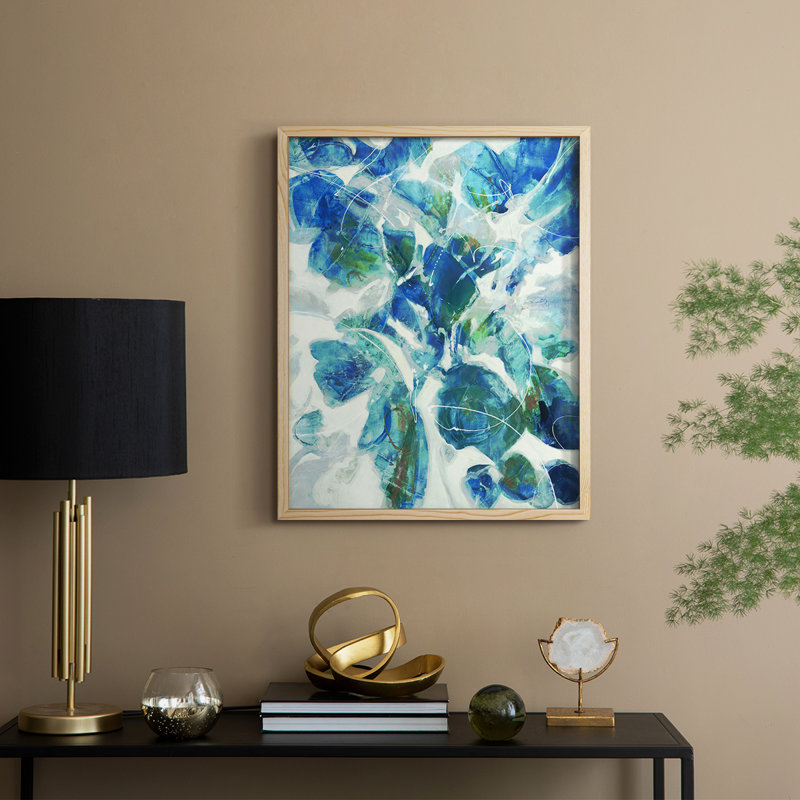 «Winding Road», reproduction encadrée - bois massif, H 30 po x l 24 po, Naturel
