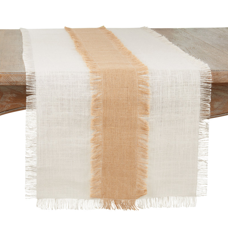 Rectangular Table Runner, Ivory