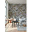 Papier peint floral, oiseaux, décoration murale rétro