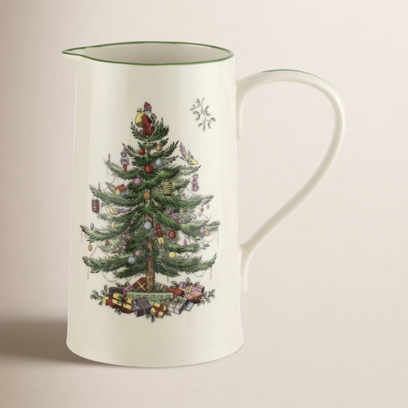 Spode – Christmas Tree – Spode Christmas Tree 2 Pint Jug – 32 Oz