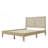 Behre Woven Rattan Cane Solid Wood Bed-304232234