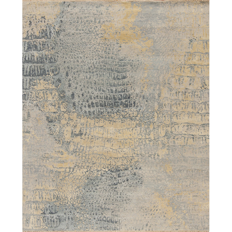 Panache Hand Knotted Area Rug, Rectangle 8' x 10'