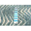 Tapis bleu sarcelle Tangier 2 pi 11 po x 4 pi 11 po
