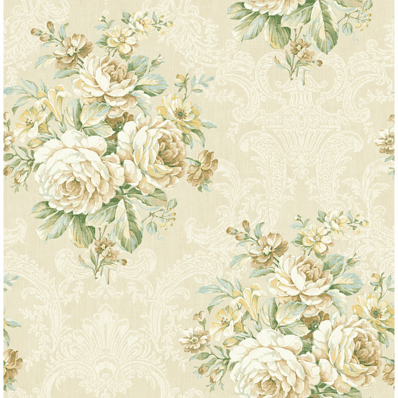 Rouleau de papier peint L 33 pi x l 20,5 po, Beige