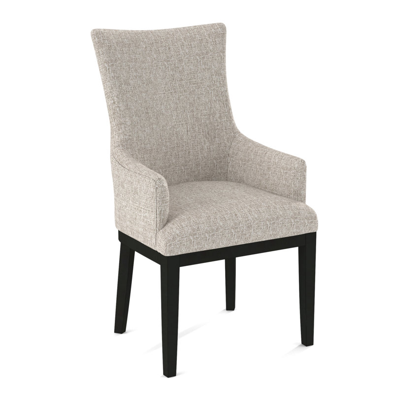 19'' H Upholstered Armchair, 61473-73, Black