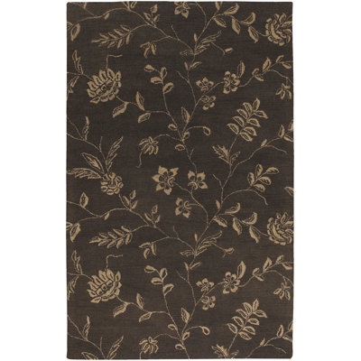 Melcher Wool Floral Indoor Rug