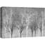 «Grey Winter Forest Tree Silhouette Moody Nature Landscape Rustic Relax Calm», reproduction sur toile-94423173-94423172