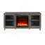 Console 70 po avec foyer et chauffage