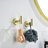 6 Piece Stainless Steel Bathroom Towel Rack Set Wall Mount-116430270