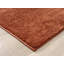 Taeler Washable Modern Living Room Rug Polyester Plain Indoor Area Rug with Low Pile - Anti-Slip Felt Backing SuperSoft Carpet Bedroom-Hallway, Terracotta-515545255