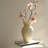 Creamy-white Bud Ceramic Table Vases
