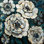 «Midnight» par Jeanette Vertentes - peinture sur toile tendue