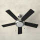 Perceus 42'' 5 Blade Ceiling Fan with LED Light Kit