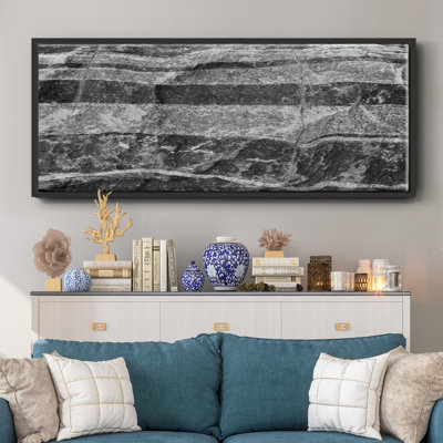 Found Textures XI- Framed Canvas