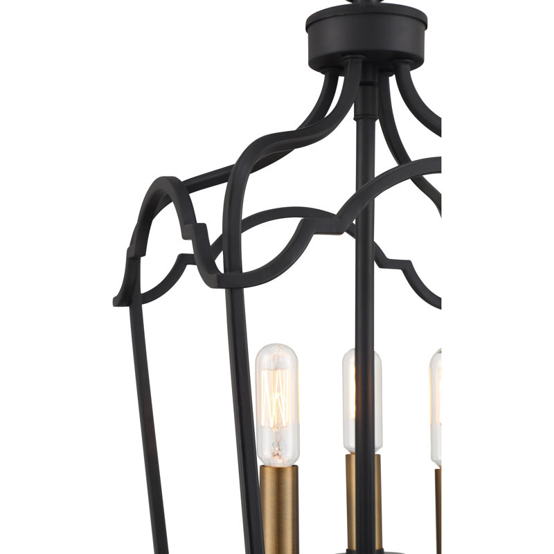 Luminaire suspendu géométrique 3 lumières lanterne Nagao