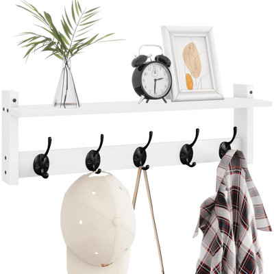 Wall Mounted Coat Rack with Storage