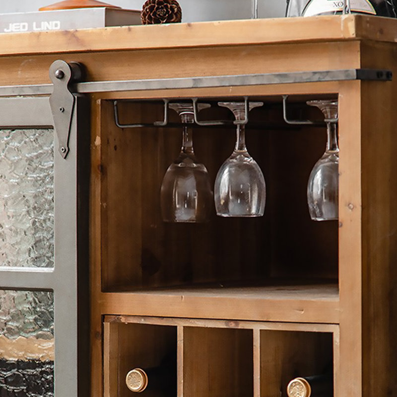 Buffet et armoire à vin de style américain 31,5 po