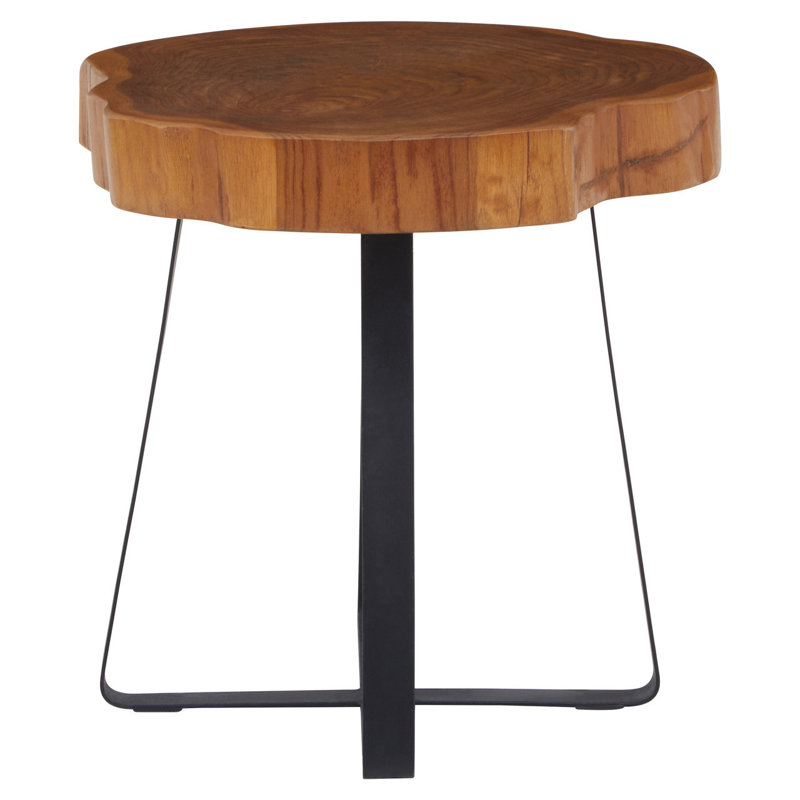 Fike Cross Legs End Table