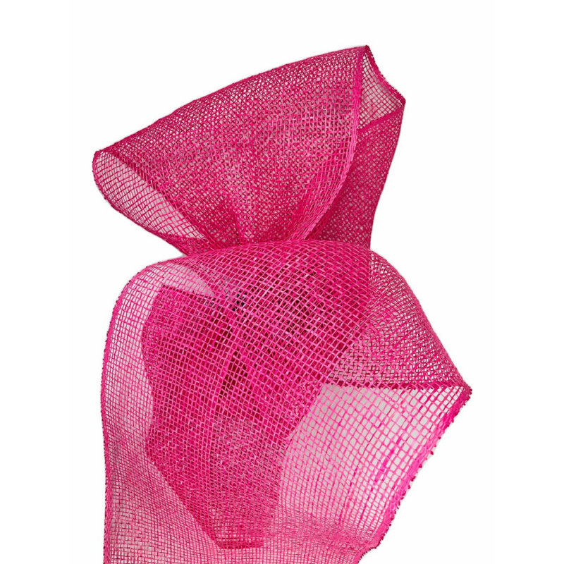 Ruban en toile de jute, Fuchsia
