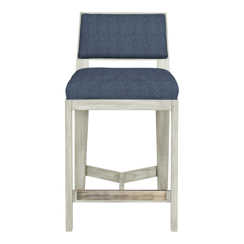 Thom Filicia 32.5'' Stool, Navada Blue, Wrenn