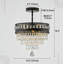 Luminaire de plafond encastré Modern Crystal