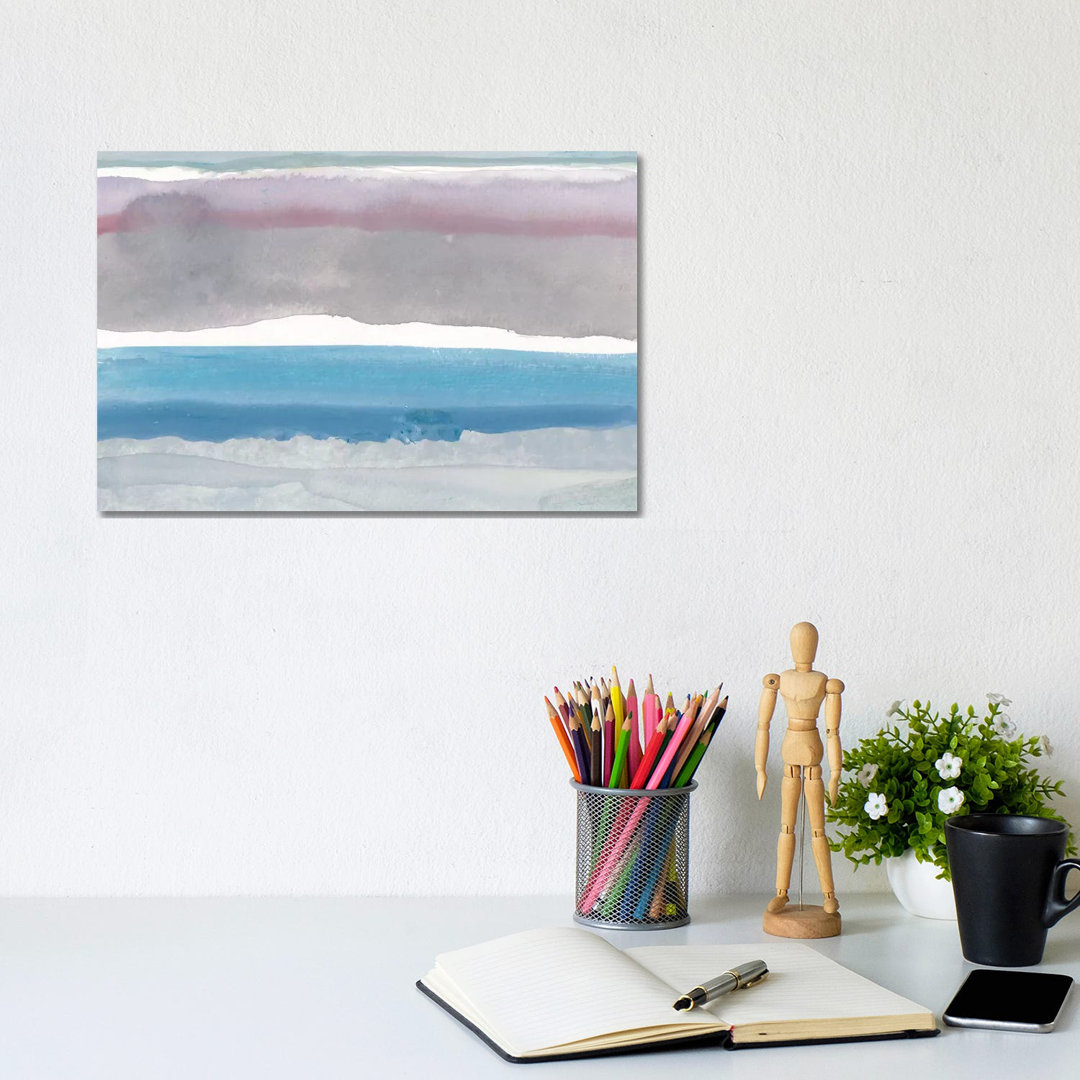 Cerulean Horizon At Sea Ranch von Rob Delamater - No Frame Gallery-Wrapped Canvas Giclée on Canvas