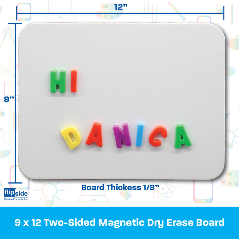 Flipside Products Yes Melamine Lap Board Whiteboard