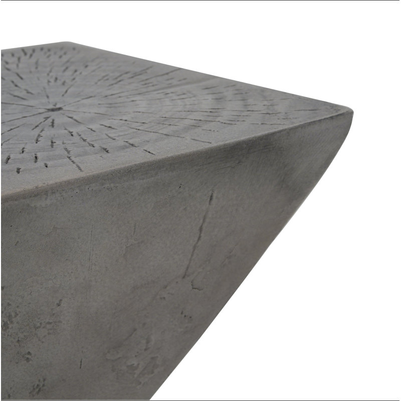Table d'appoint géométrique Mgo, Gris