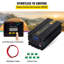 Onduleur de puissance, onduleur à onde sinusoïdale modifiée 3500W, DC 24V à AC 120V