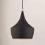 Luminaire suspendu en métal 1 lumière Schultz l 9,5 po-1110474545